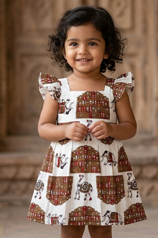 Hawa Mahal Siblings Twinning Outfit| Pure Cotton